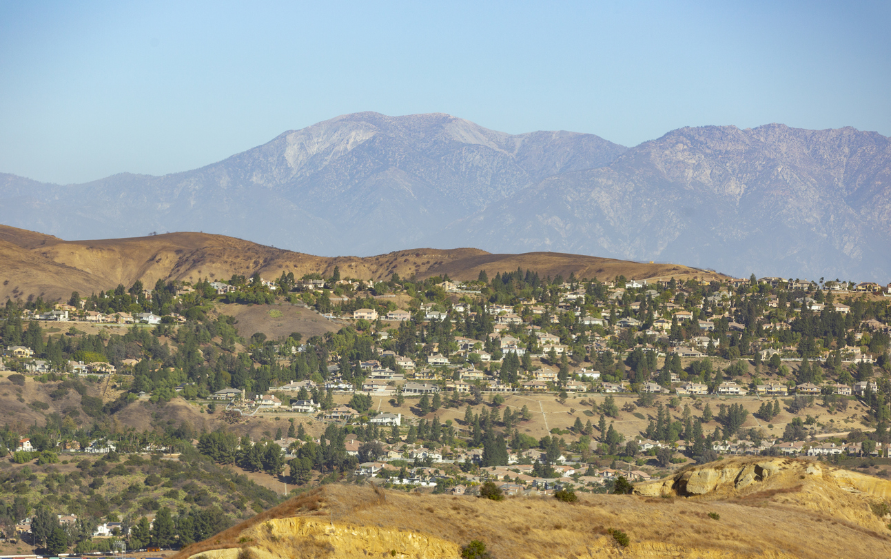 Panoramic Image of Yorba Linda, CA